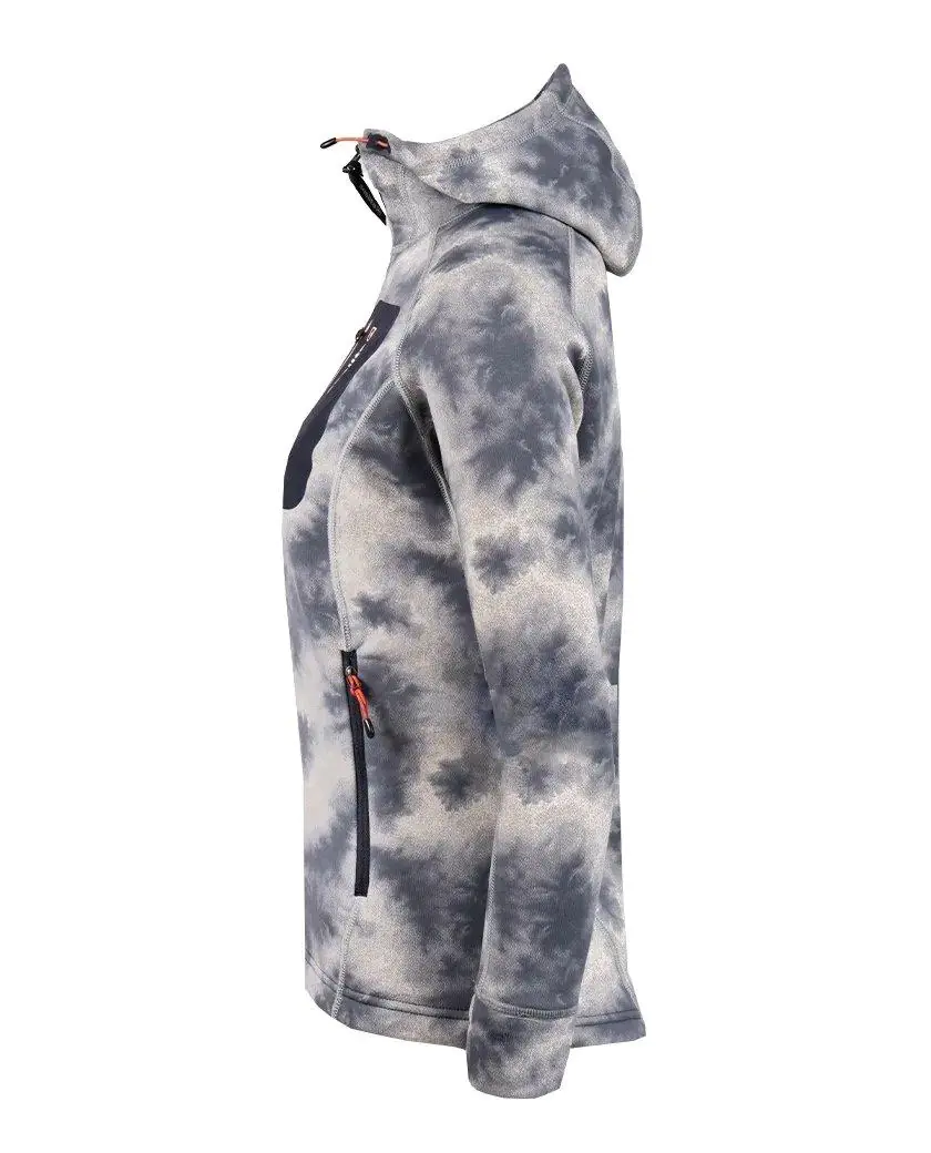 Синий принт. Вид сбоку