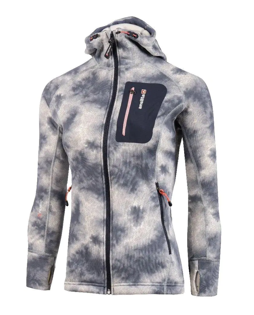 Синий принт