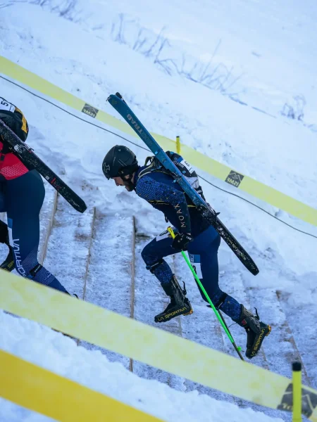 Interview with skimo athlete Nikita Filippov after winning a silver medal at the 2026 Winter Olympics