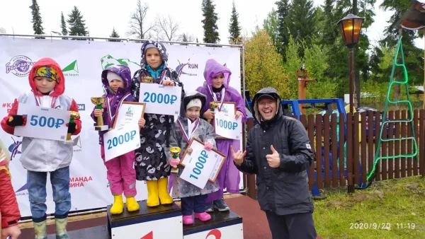 Результаты трейла Липовая гора серии Perm Trail 2020