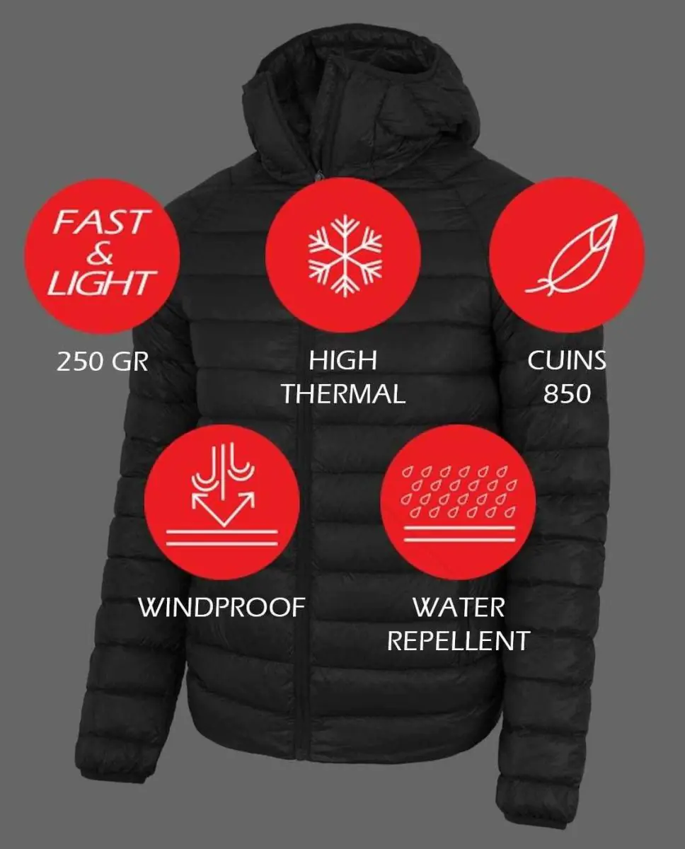 Куртка ультра-легкий пуховик OS2O Nebulæ 850FP Hydro Repellent (250г) — фото 2