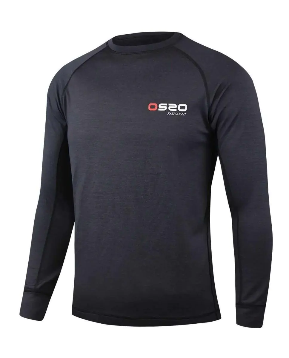 Лонгслив OSSO Warmfit Merino 100 Shirt мужской — фото 10