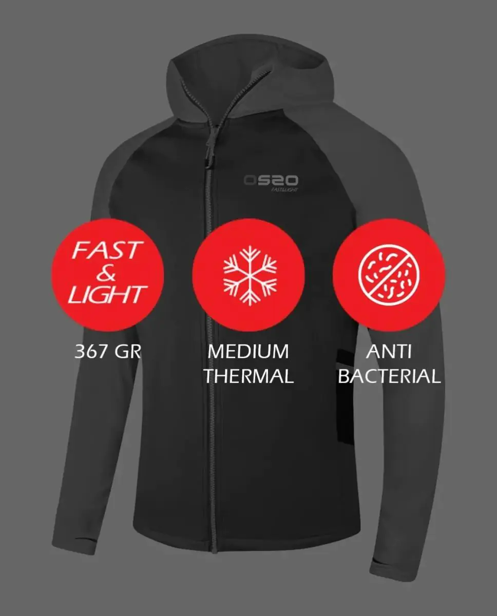 Куртка флисовая мужская OS2O Hoka Jacket Pro — фото 21