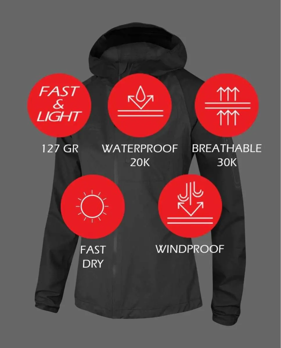 Куртка женская OS2O O2 Waterproof Trail PRO 30k — фото 2