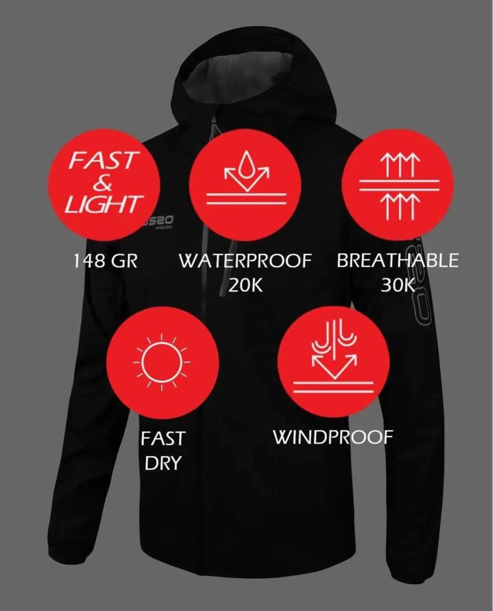 Куртка мужская OS2O  O2 Waterproof Trail PRO Jacket 30k — фото 2
